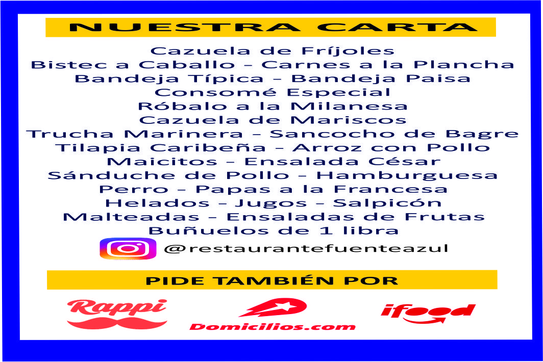Restaurante Fuente Azul Medellin