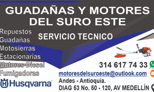 GUADAÑAS Y MOTORES DEL SURO ESTE 3146177433