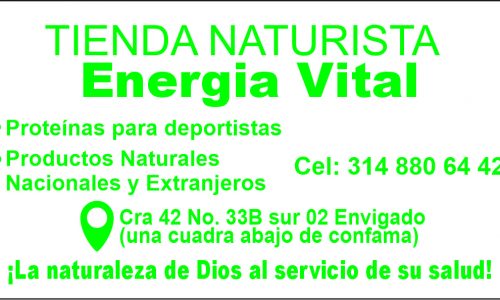 TIENDA NATURISTA ENERGIA VITAL
