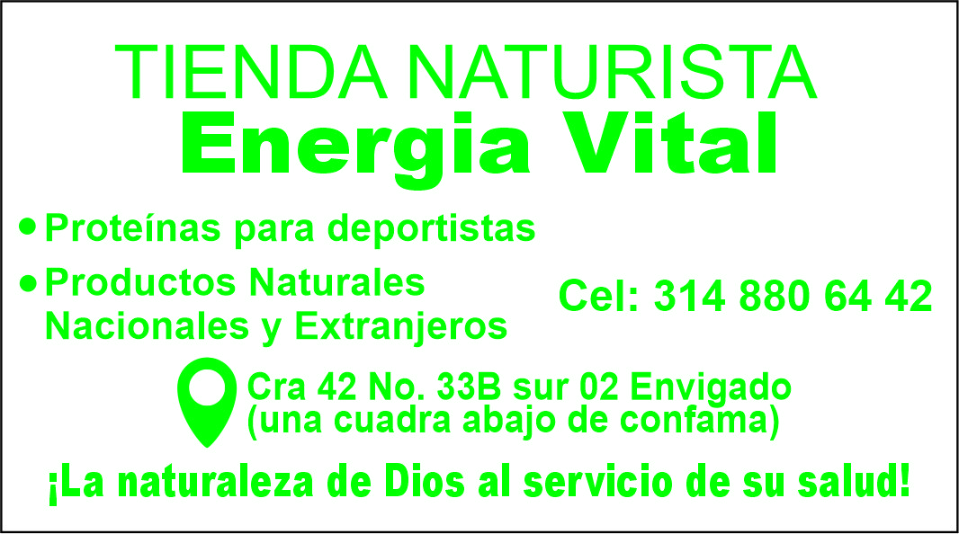 TIENDA NATURISTA ENERGIA VITAL