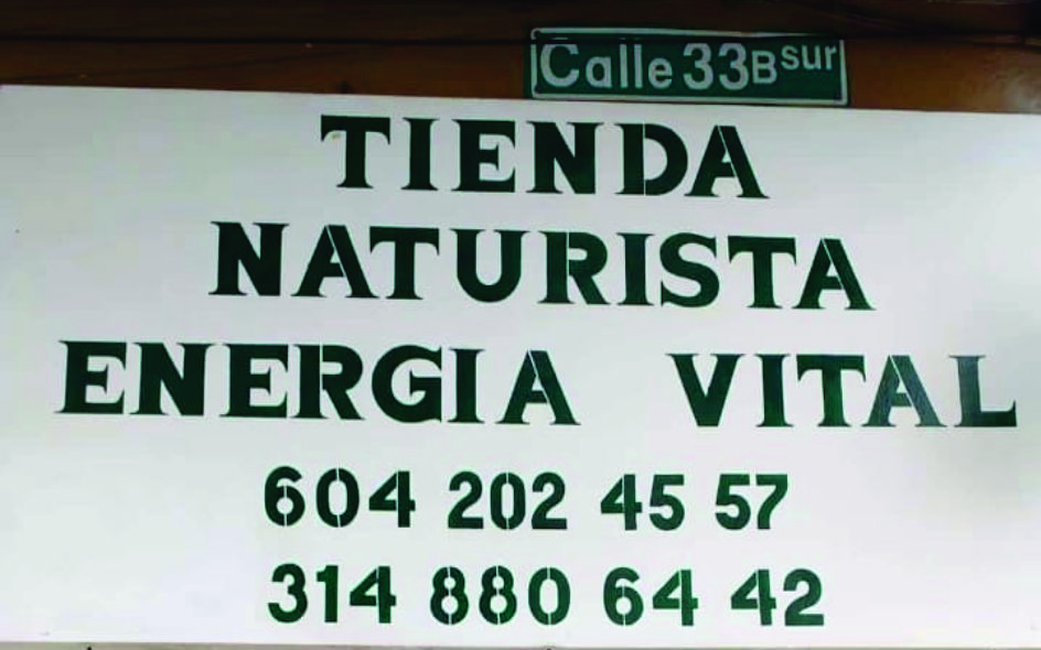 TIENDA NATURISTA ENERGIA VITAL