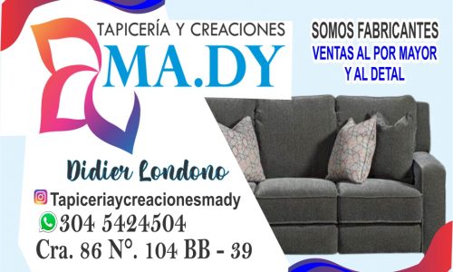TAPICERIA Y CREACIONES MADY 304 5424504