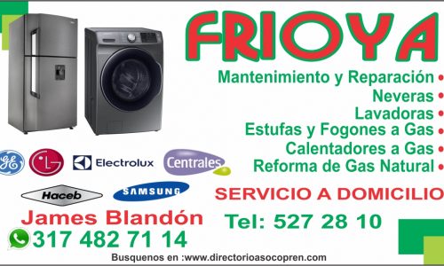 MANTENIMIENTO DE LAVADORAS Y NEVERAS FRIO YA 3174827114
