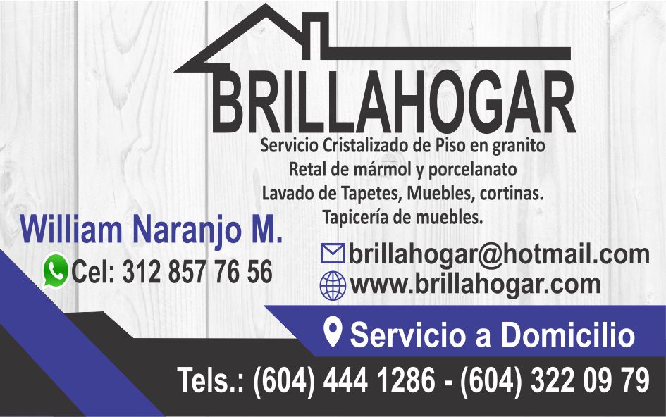 Cristalizado de Pisos Brilla Hogar 312 857 76 56