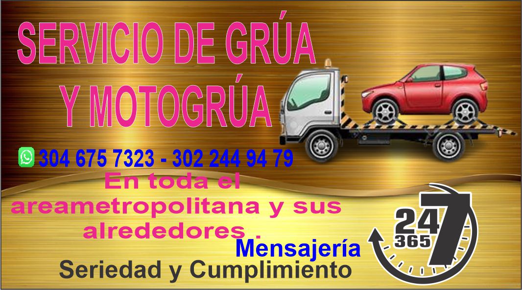 Servicios de Gruas y Moto Gruas 304 675 7323