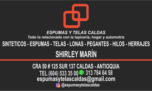Espumas y Telas Caldas 3137846458