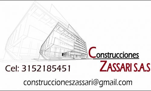 Construcciones Zassari S.A.S Cel: 3152185451: https://www.construccioneszassari.com/