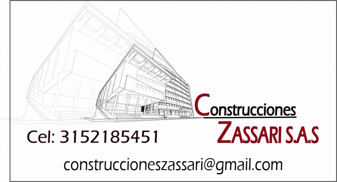 Construcciones Zassari S.A.S Cel: 3152185451: https://www.construccioneszassari.com/