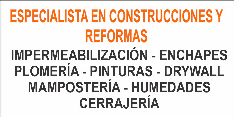 Plomería y Reformas de Construcciones Multiservicios 3148264169