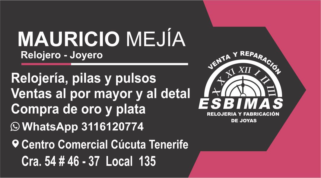 Relojería Mauricio Mejía 311 612 0774