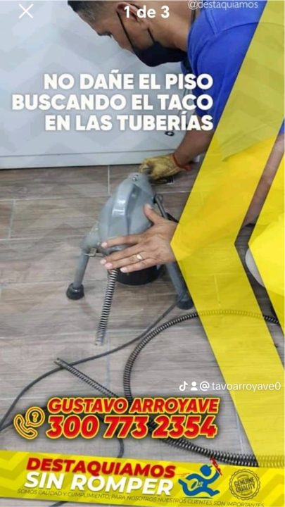 Destaquiamos Tuberías Sin Romper Gustavo