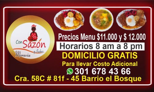 Restaurante con Sazón y Sabor Moravia