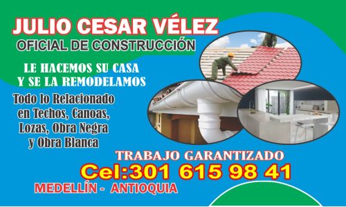 Reformas y Construcciones Julio Cesar Velez