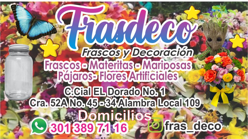 Flores Artificiales Frasdeco