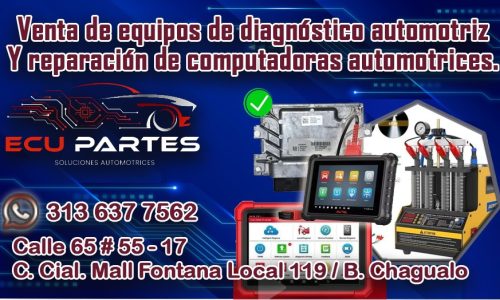 Computadoras y equipos de diagnosticos automotrices - ECUPARTES